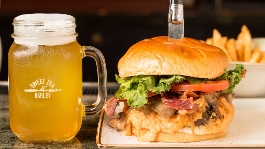 Sweet Tea & Barley Burger