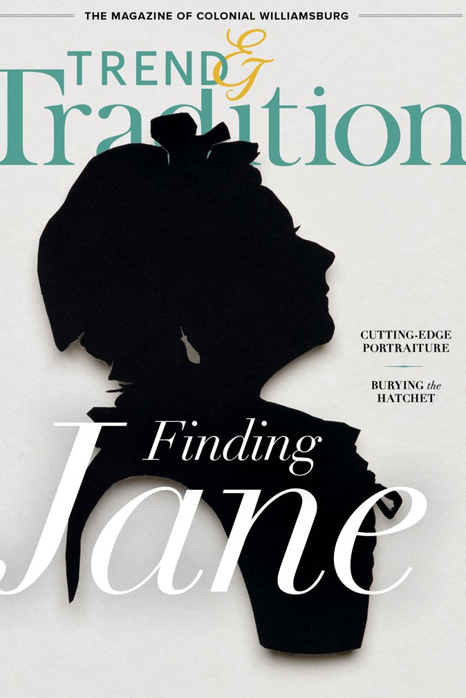 Cover of Trend and Tradition Magazine featuring Jane Vobe