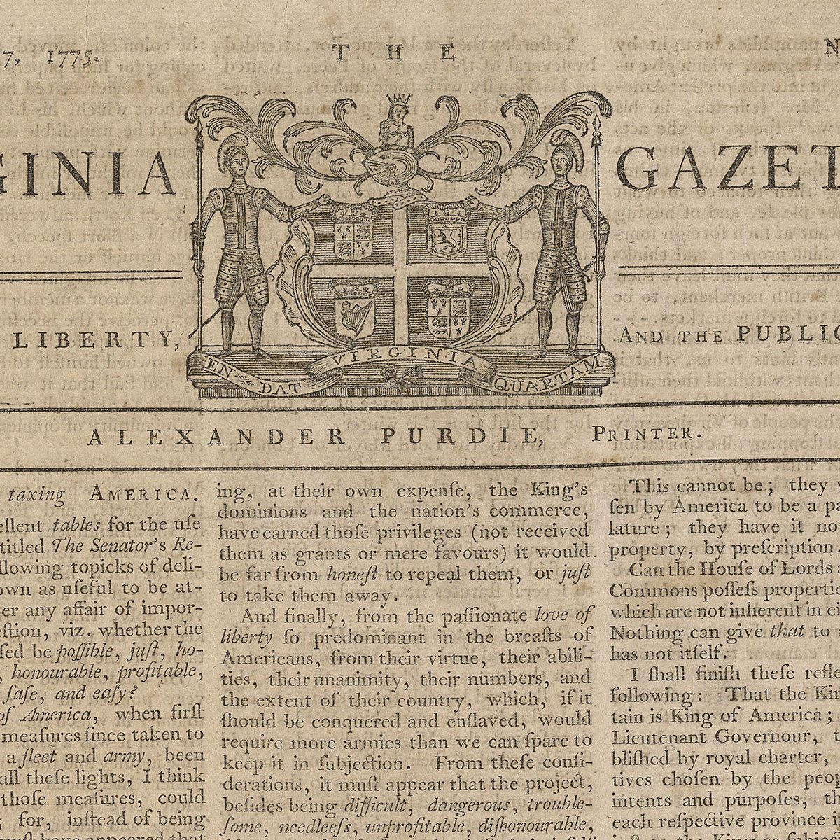 Fourth Gazette Masthead