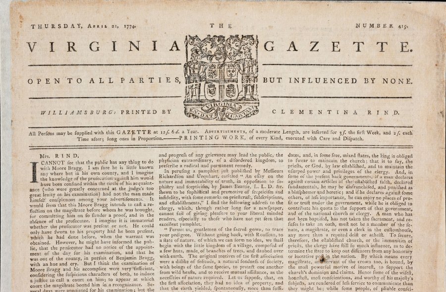 library-2-virginia gazette masthead