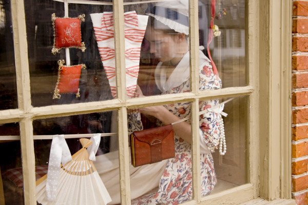 milliner window